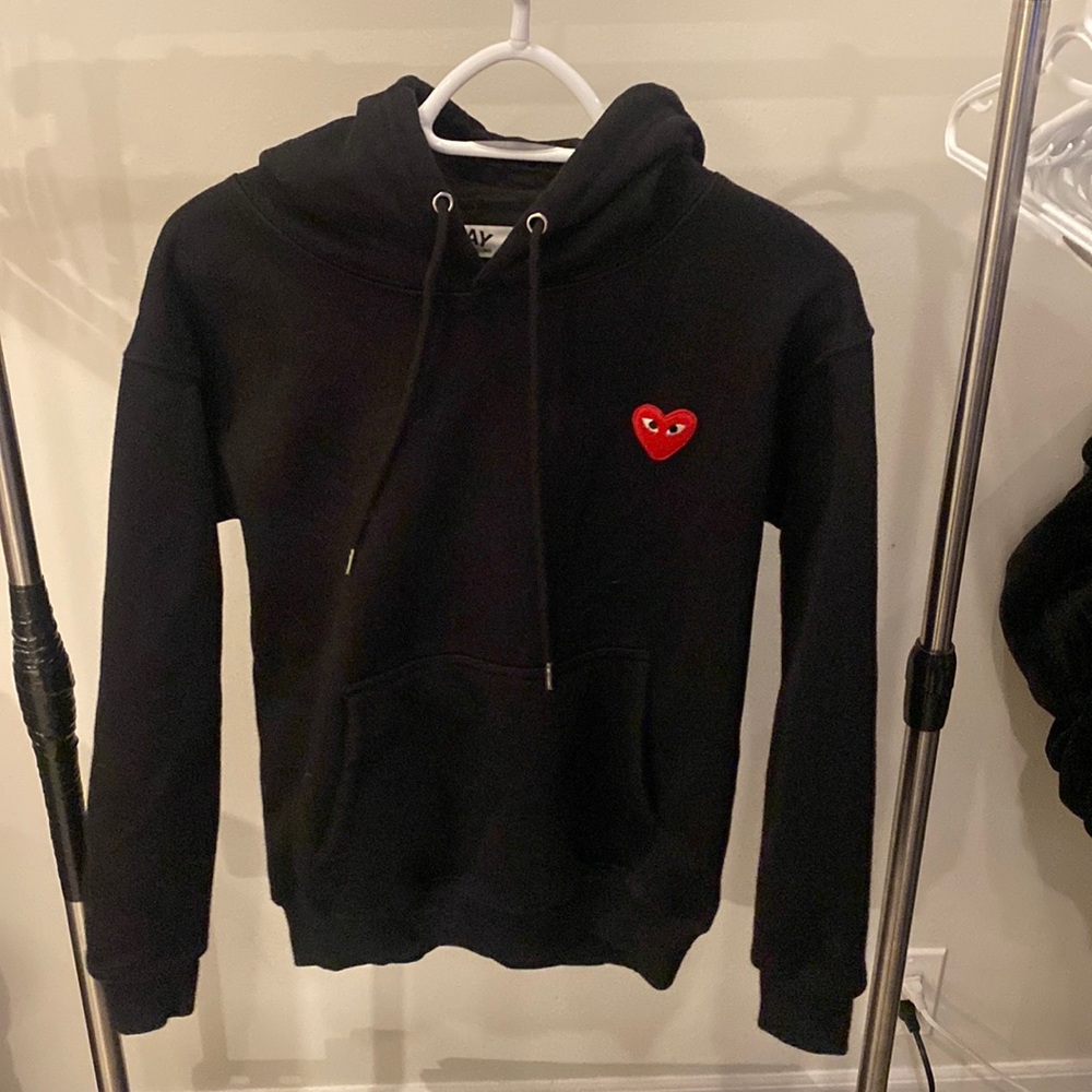 Réplica comme des garçons black hoodie